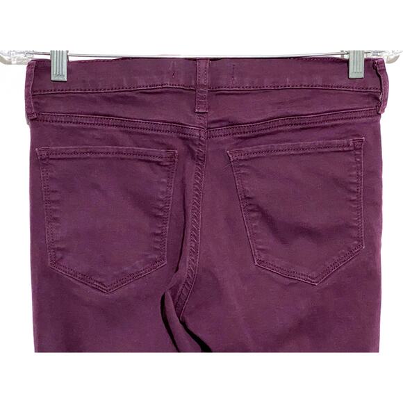 Gap For Good 1969 Easy Leggings Jeans Distressed Rip Knees Womens 27R Stretch - Picture 4 of 8